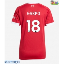 Liverpool Cody Gakpo #18 Hjemmedrakt Dame 2025-26 Kortermet
